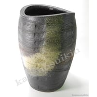 【信楽焼 傘立】窯変たわみ傘立 窯変たわみ傘立 （信楽焼き・陶器・傘立て・梅雨・雨・玄関・収納