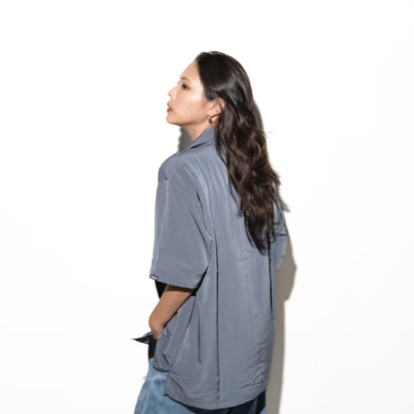 SILKY SHORT SHIRT