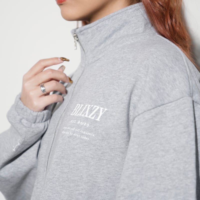 SWEAT ZIP JACKET | BLIXZY