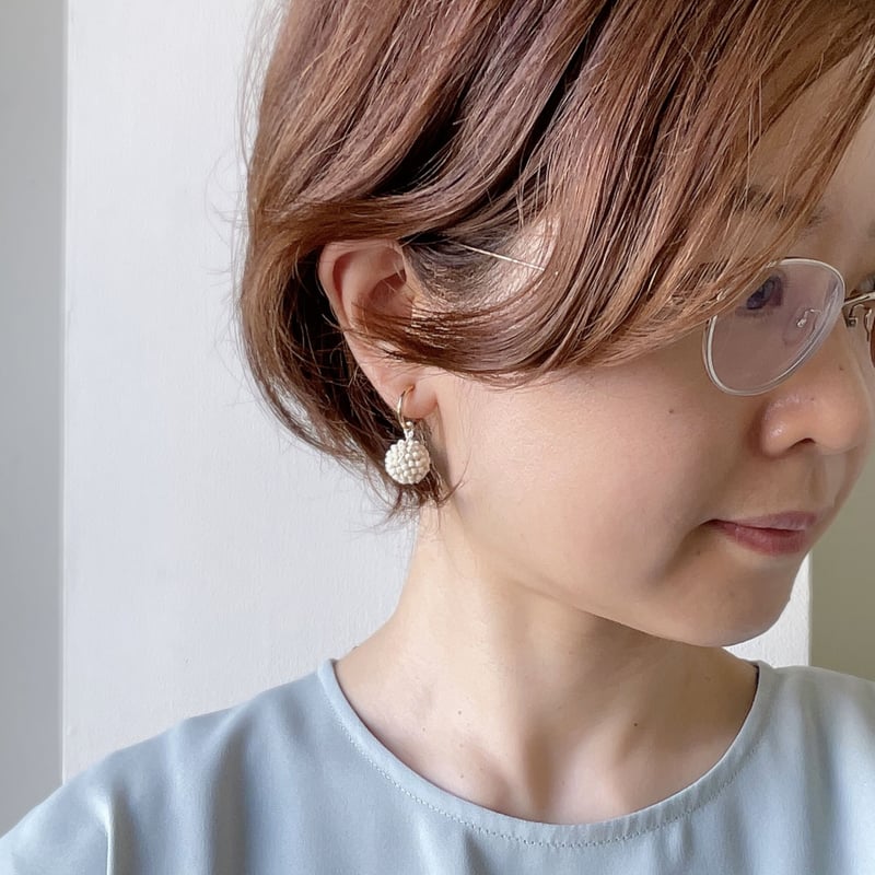 受注制作】粒（選べる5色・イヤリング／ピアス） | 公式ストア MARYK