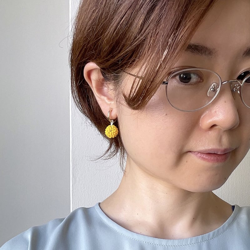 受注制作】粒（選べる5色・イヤリング／ピアス） | 公式ストア MARYK