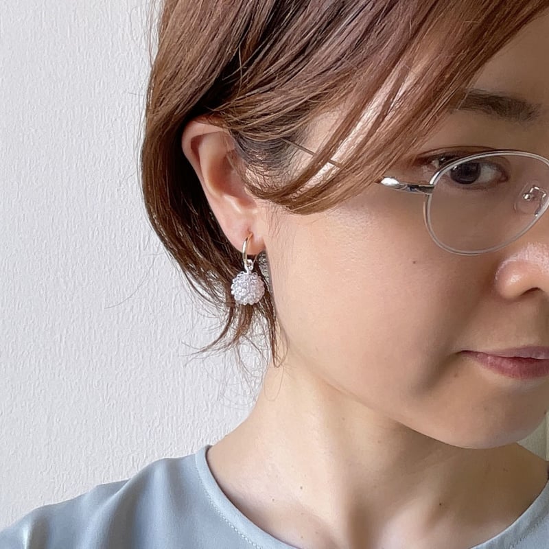 受注制作】粒（選べる5色・イヤリング／ピアス） | 公式ストア MARYK