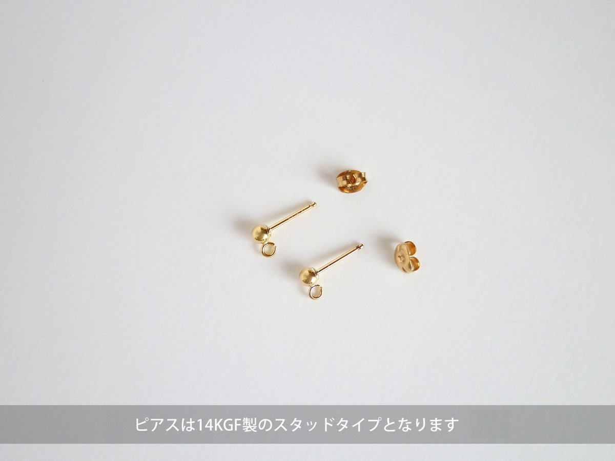 受注制作】ビーズタッセル イヤリング（クリア） *199 | 公式