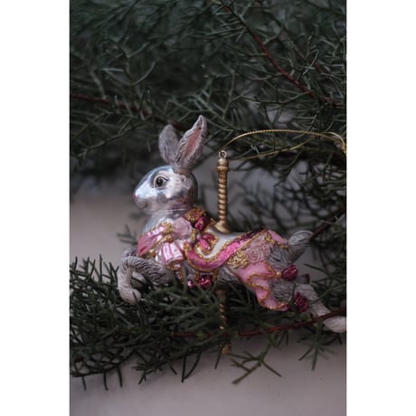 クリスマスの飾り　Lapin