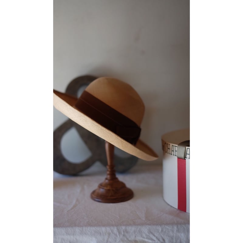 ビンテージハットスタンド大小2本　木製 ビンテージハットスタンド大小2本 木製 ビンテージハットスタンド大小2