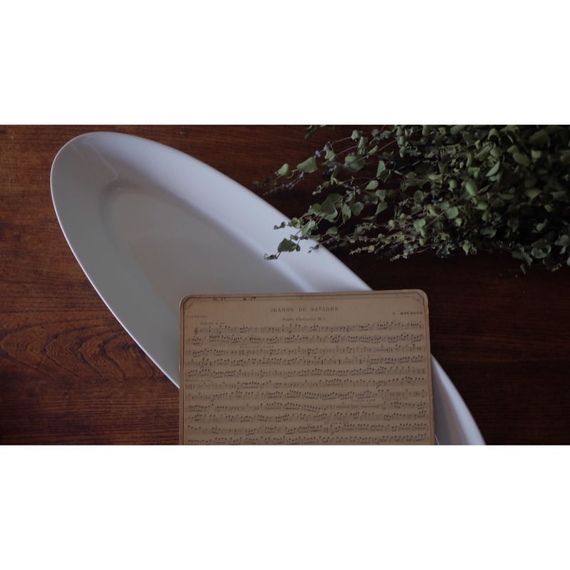 France PILLIVUYT ロングオーバルプレート L | NORICOCCO STORE