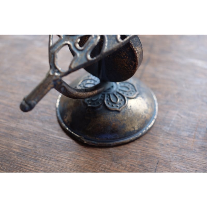 ビンテージ スターバースト ウォールクロック キャンドルホルダー 60's