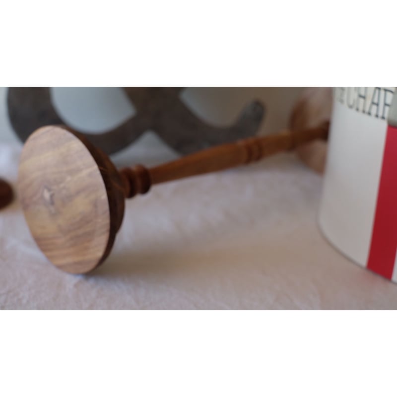 ビンテージハットスタンド大小2本　木製 ビンテージハットスタンド大小2本 木製