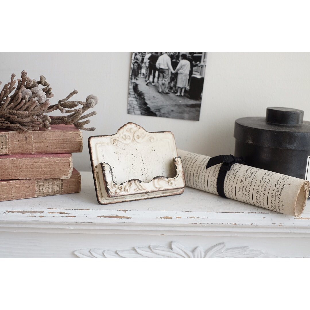 フランスアンティーク　カードホルダー フランスアンティーク | すずらんのカルネドバル（ダンスカード