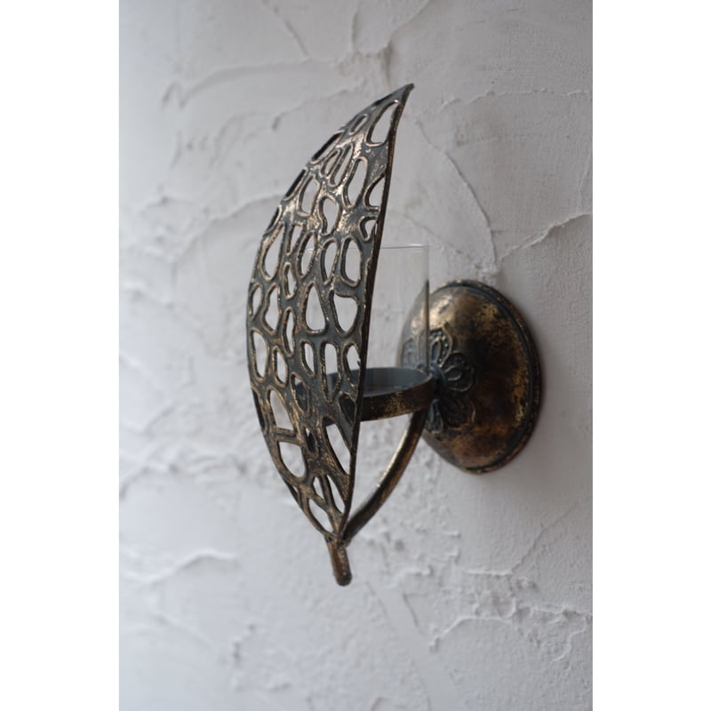 アンティーク風　ウォール　キャンドルホルダー インテリアとして楽しめる壁掛けキャンドルホルダー フランス