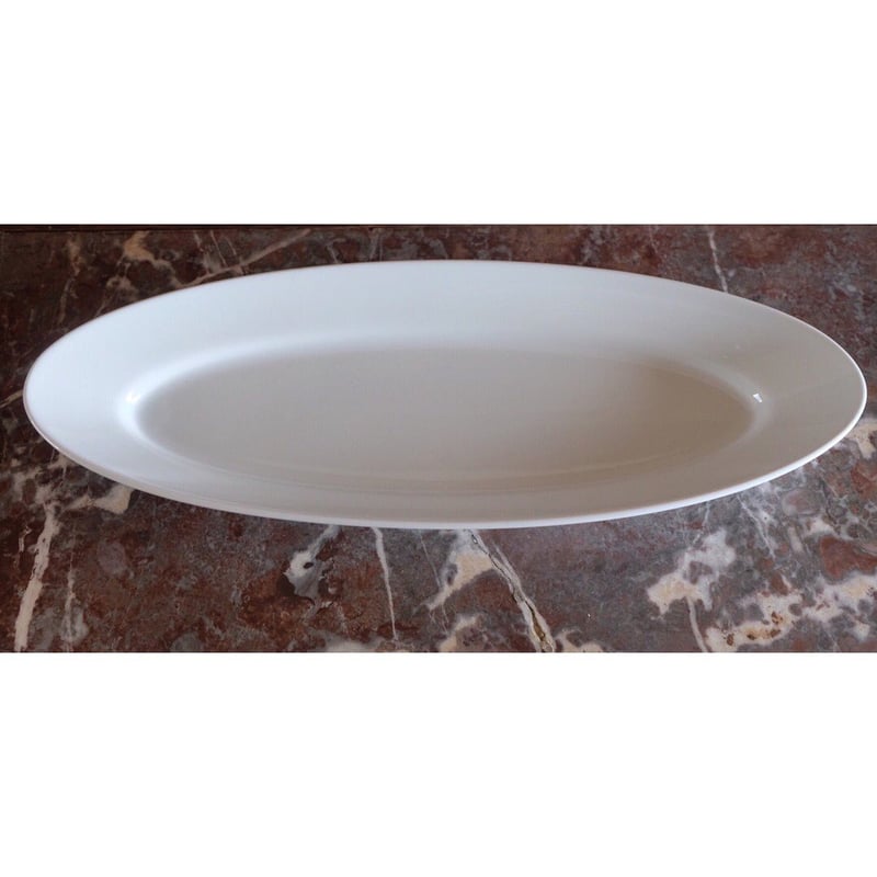 フランスアンティーク　LONGWY ロンウィ窯 大皿 オバール ロンウィ オーバルプレート フランスアンティーク LONGWY ロンウィ窯