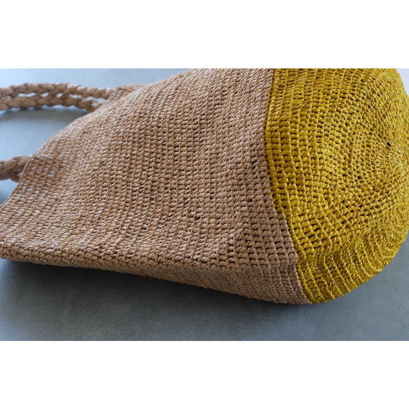 MADE IN MADA ラフィアトートバック MADE IN MADA /メイドインマダ】大きめ かごバッグ ラフィア