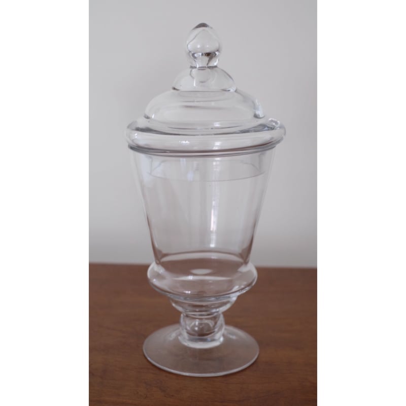 キャニスター ガラス ジャー お菓子入れ ボンボニエール キャンディー