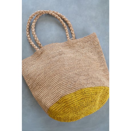 MADE IN MADA   マダガスカルバッグ　yellow