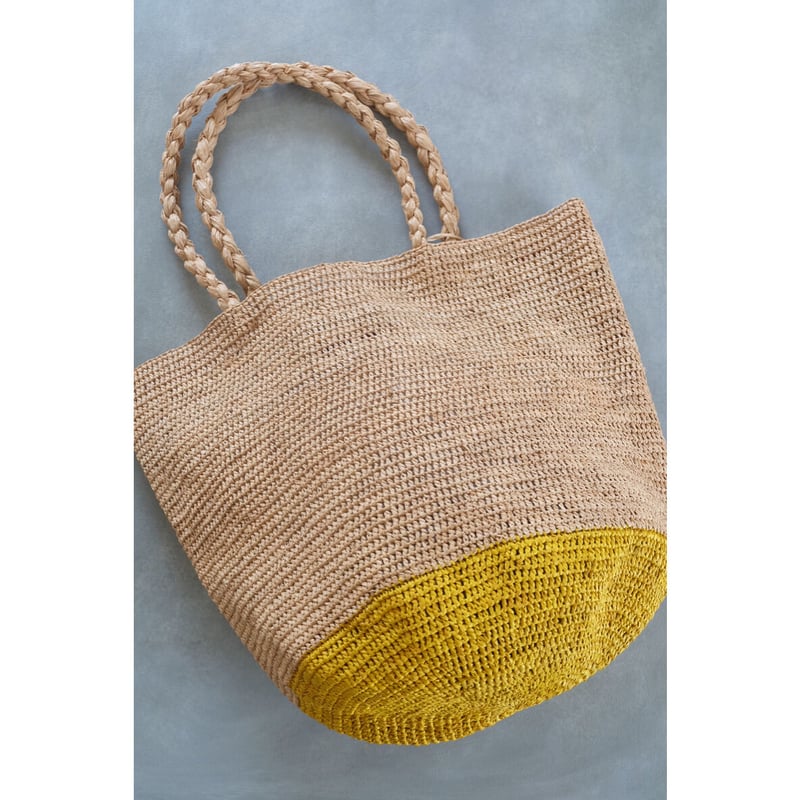 MADE IN MADA マダガスカル バッグ　アフリカン MADE IN MADA マダガスカルバッグ yellow | NORICOCCO S