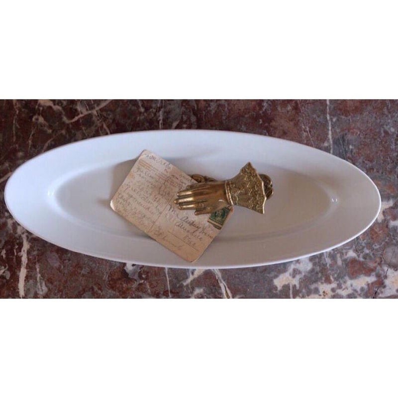 France ピリヴィッツ ロングオーバルプレート 44.5cm