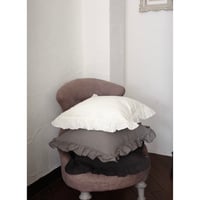 HUG Ō WäR（ハグ オー ワー）home＆gardenリネンクッションカバーfrill type