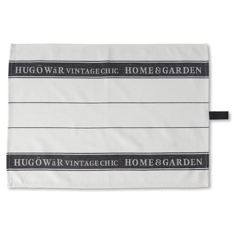HUG Ō WäR（ハグ オー ワー）home＆gardenロゴキッチンクロス