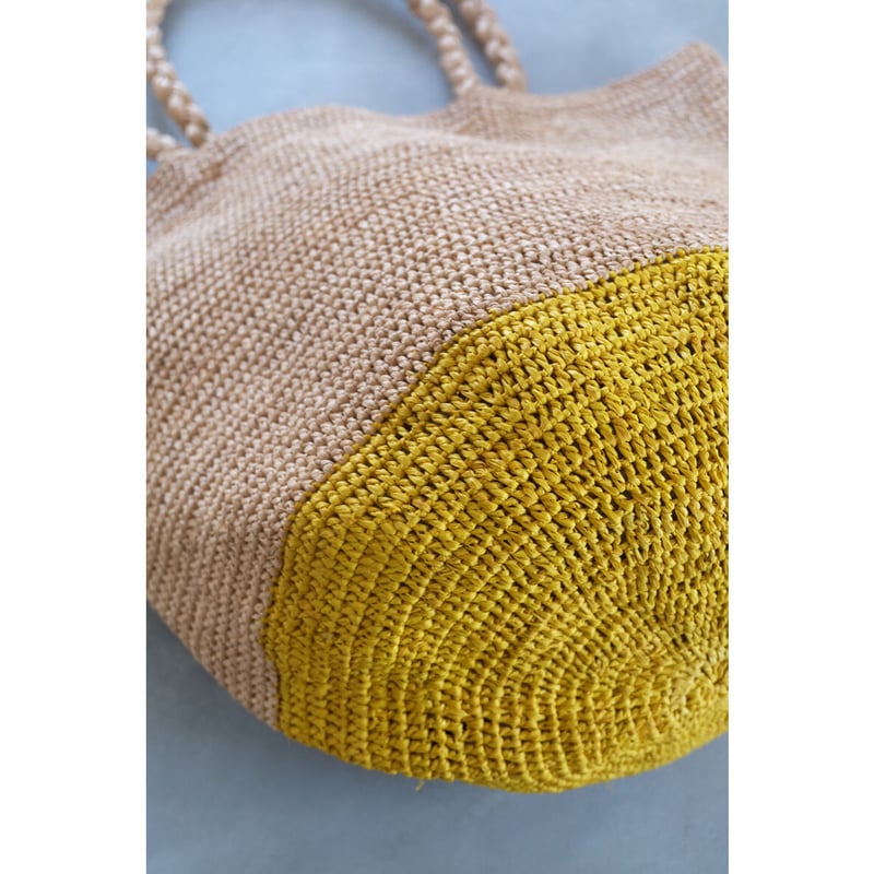 MADE IN MADA マダガスカルバッグ yellow | NORICOCCO S