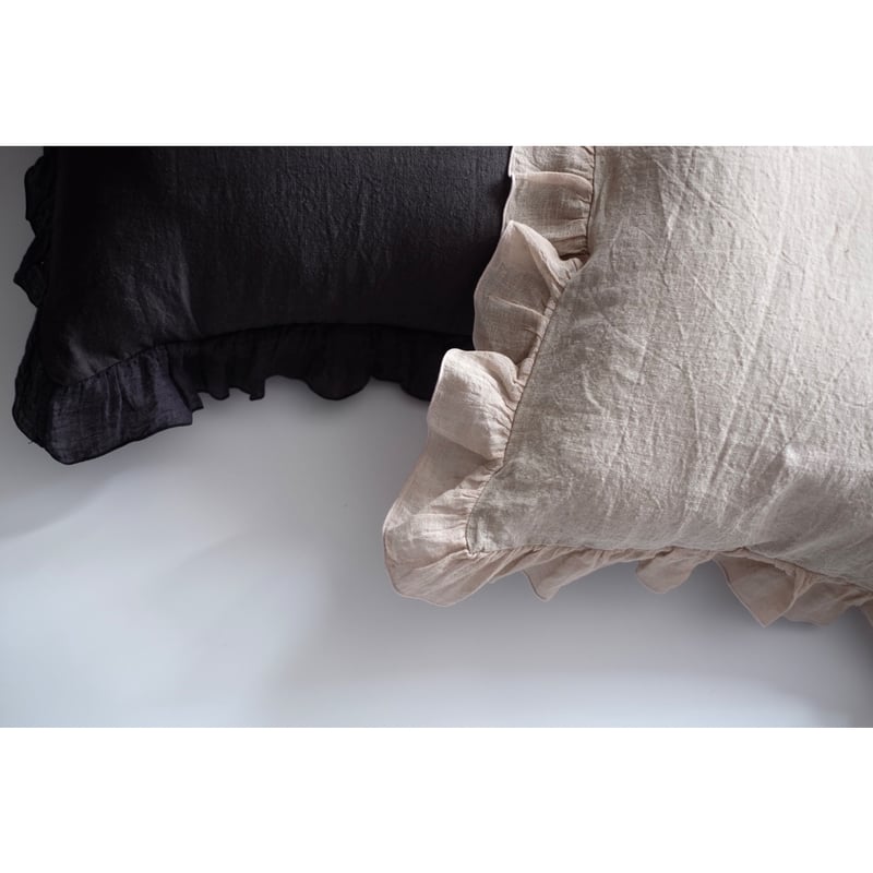 ハグオーワーホーム＆ガーデン シアーフリルクッションカバー