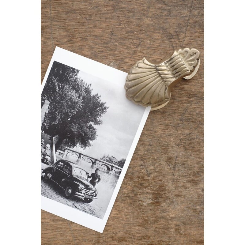 Restock!アンティークのような真鍮クリップ shell | NORICOCCO STORE