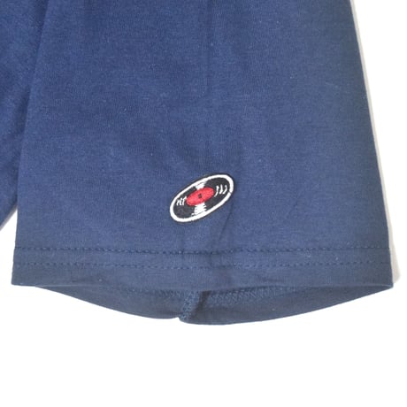 「猫バンド」レコードワッペン猫ツアーTシャツ 2021SS新色 ネイビー S/M/L WATERFALL限定品