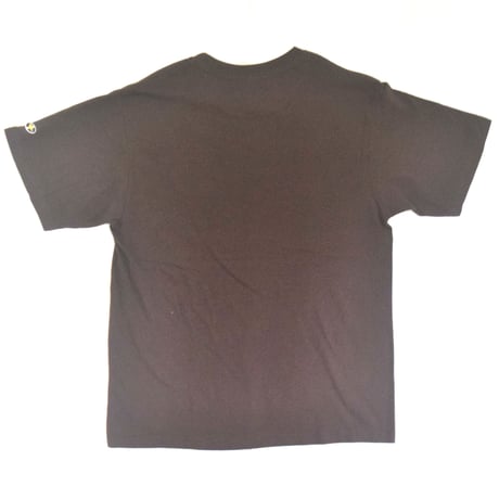 「猫ドラム」レコードワッペン猫ツアーTシャツ  2021SS新色 ブラウン S/M/L WATERFALL限定商品
