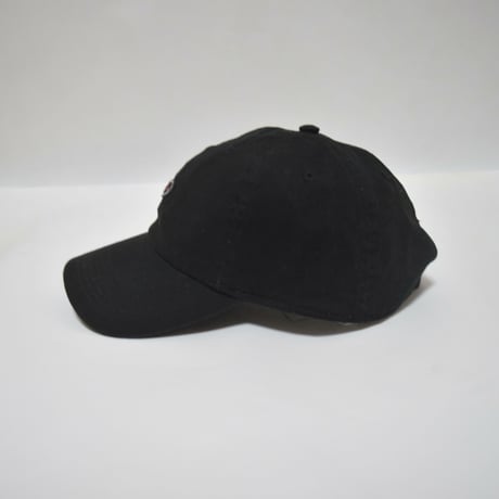 「レコードワッペンコットンキャップ」　ブラック　F　2019AW　新作　WATERFALL