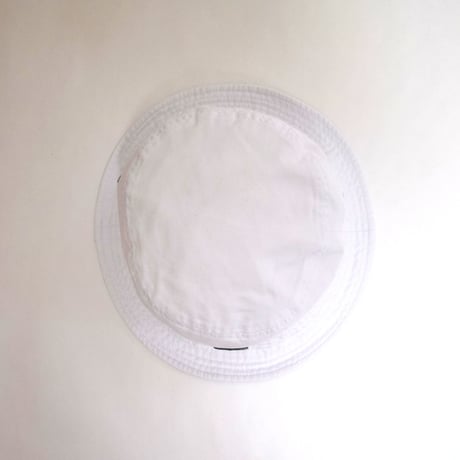 「レコードワッペンバケットハット」 ホワイト　60cm　2021SS新作　WATERFALL　ユニセックス