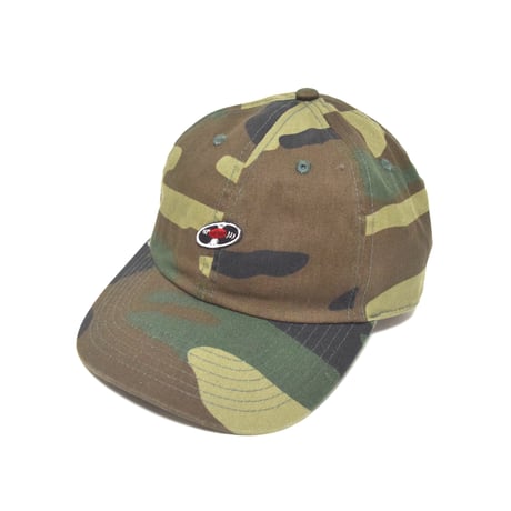 「レコードワッペンコットンキャップ」　カモフラージュ　F　2019AW　新作　WATERFALL