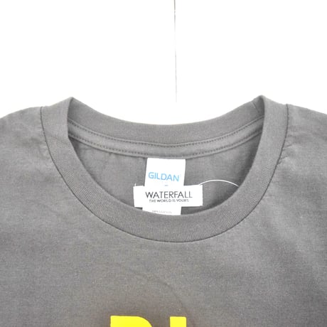 「DJ猫」レコードワッペン猫ツアーTシャツ 2022SS新色 チャコール S/M/L WATERFALL限定商品