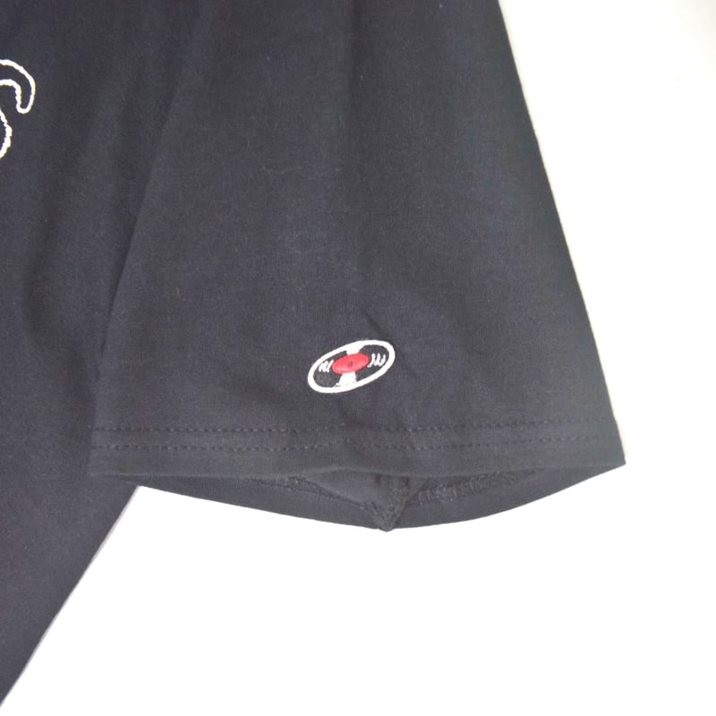 猫バンド」レコードワッペン猫ツアーTシャツ ブラック S/M/L WATERFALL