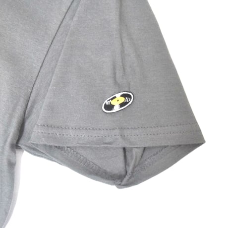 「DJ猫」レコードワッペン猫ツアーTシャツ 2022SS新色 チャコール S/M/L WATERFALL限定商品