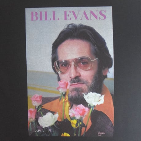 「BILL EVANS」ブラック ジャズスウェット（写真家・内山繁氏撮） WATERFALL S/ M/ L/ XL