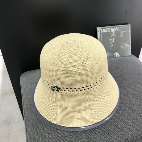 新品⭐️タグ付き❤️S サイズ ANEW ロゴ　バケハ　ホワイトリバーシブル 291-4092-3.jpg