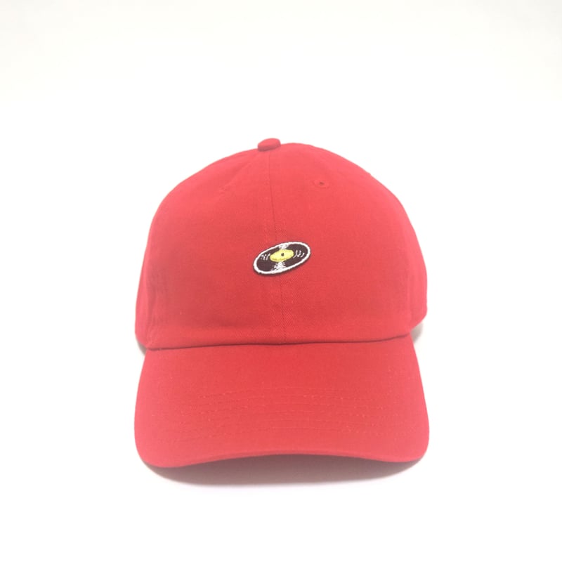 レコードワッペンコットンキャップ」レッド F 2024AW新色 東京