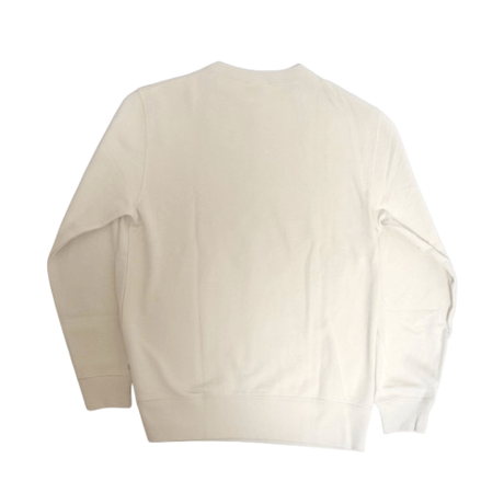 「猫ドラム」レコードワッペン猫ツアースウェット  ベージュ M/L/XL WATERFALLオリジナル商品