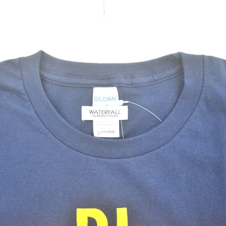 「DJ猫」レコードワッペン猫ツアーTシャツ 2021SS新色ネイビー S/M/L WATERFALL限定商品