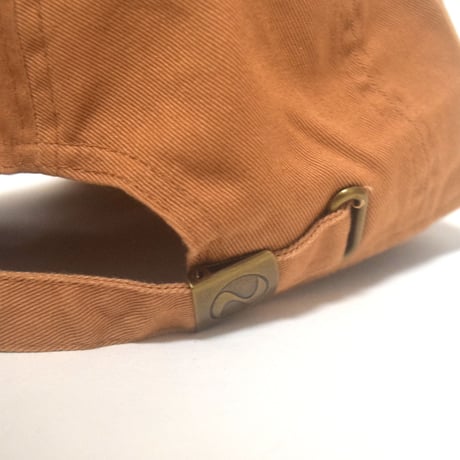 「レコードワッペンコットンキャップ」ブラウン F 2024AW新色 東京服飾専門学校学生チョイス