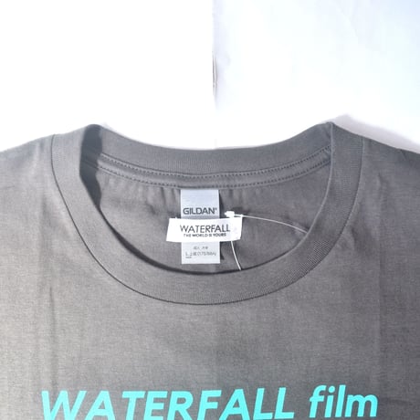 架空の フランス映画『Noir Desir ノワール・デジール』Tシャツ  チャコール S/M/L/XL WATERFALL