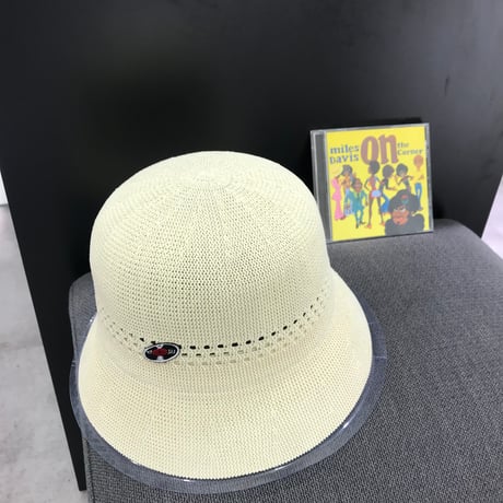 新品⭐️タグ付き❤️S サイズ ANEW ロゴ　バケハ　ホワイトリバーシブル 291-4092-3.jpg