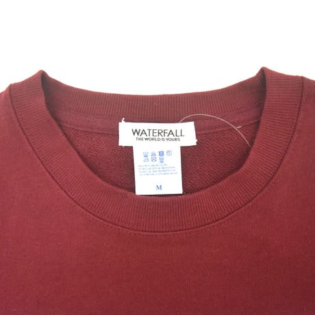 「MILES DAVIS」ボルドー ジャズスウェット（写真家・内山繁氏コラボ） WATERFALL　S/ M/ L/ XL