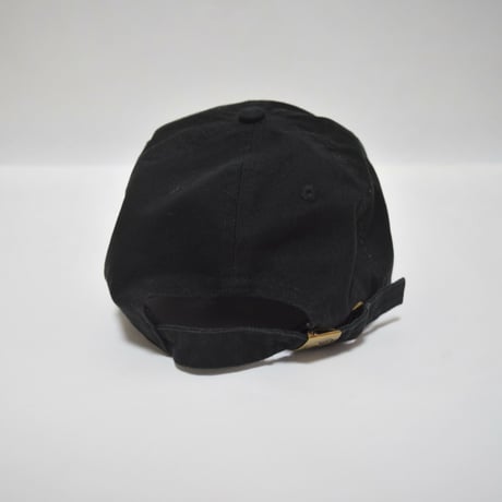 「レコードワッペンコットンキャップ」　ブラック　F　2019AW　新作　WATERFALL