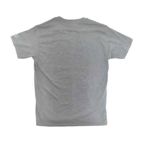 「猫ベース」レコードワッペン猫ツアーTシャツ 2022SS新色 Dヘザー S/M/L WATERFALL限定商品