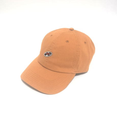 「レコードワッペンコットンキャップ」ブラウン F 2024AW新色 東京服飾専門学校学生チョイス