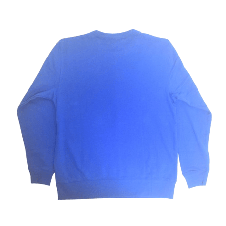 「猫バンド」レコードワッペン猫ツアースウェット  ブルー M/L/XL WATERFALLオリジナル商品