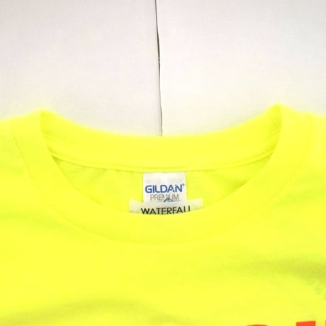 「デトロイトテクノTシャツ（DETROIT TECHNO）」蛍光イエローS/M/L 2022SS新色WATERFALL