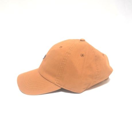「レコードワッペンコットンキャップ」ブラウン F 2024AW新色 東京服飾専門学校学生チョイス