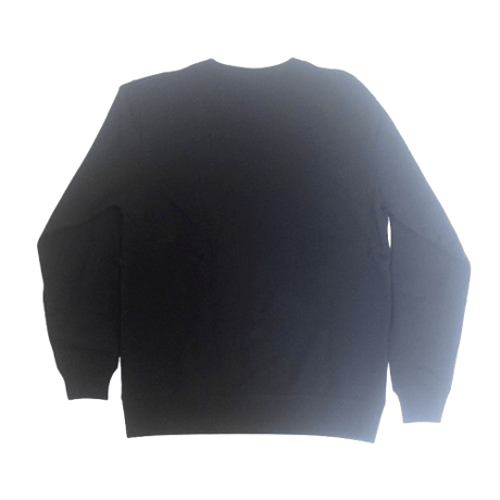 「猫ドラム」レコードワッペン猫ツアースウェット  ブラック M/L/XL WATERFALLオリジナル商品