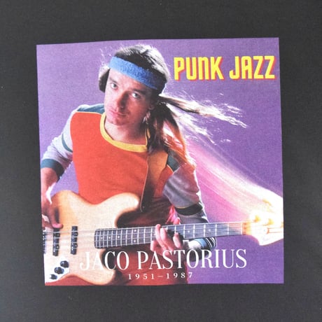 「JACO PASTORIUS」ブラック ジャズスウェット（写真家・内山繁氏撮） WATERFALL S/ M/ L/ XL